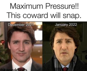 trudeau puffy face