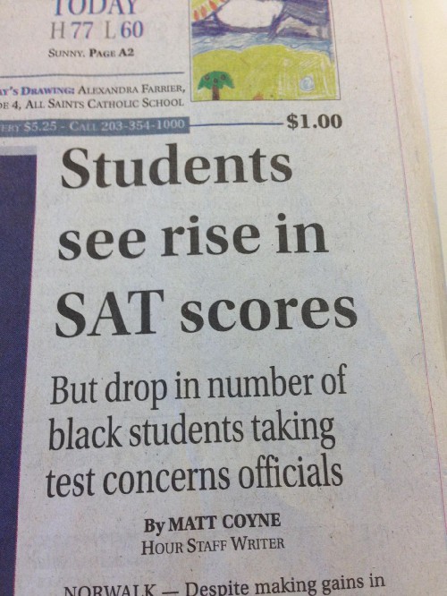 students see rise in SAT scores