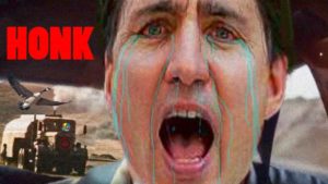 trudeau mad at honk