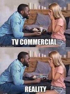Read more about the article tv commercial vs reality