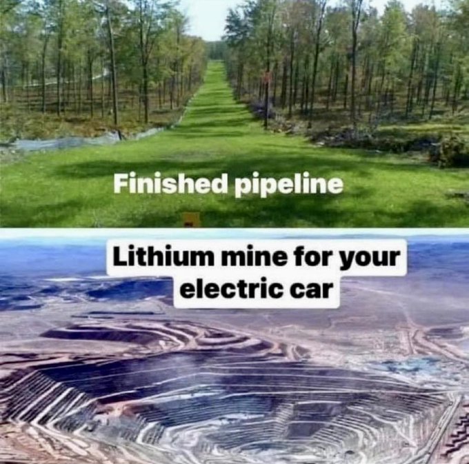 finished pipeline lithium mine