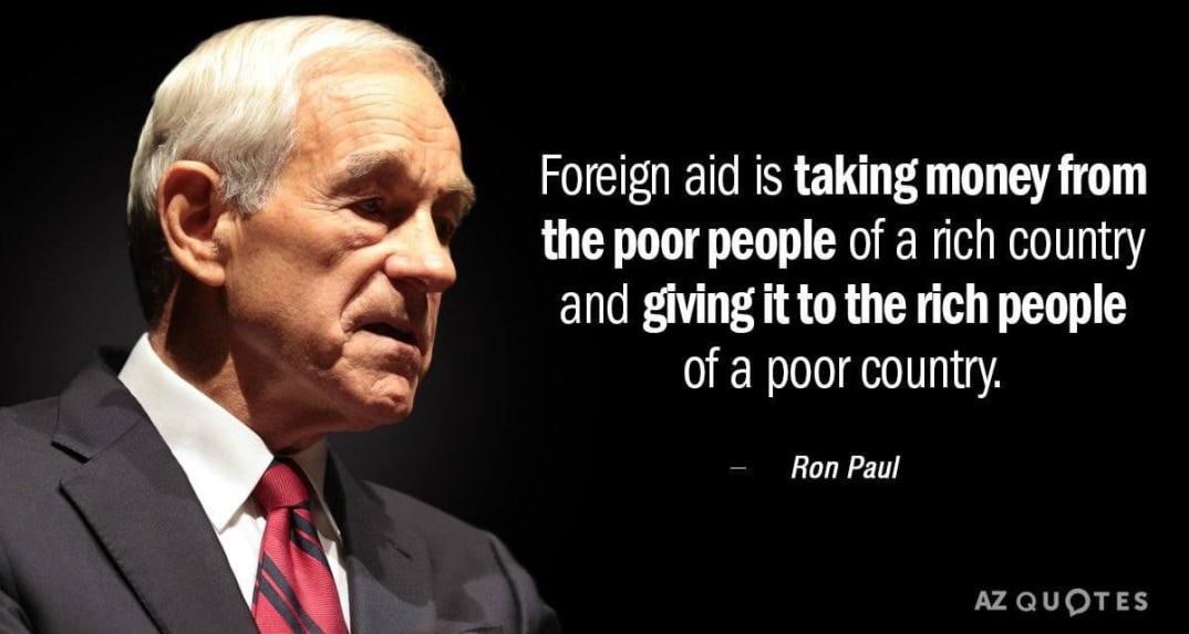 Read more about the article foreign aid