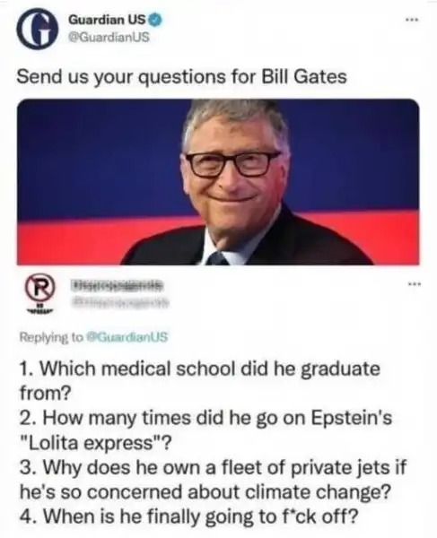 Read more about the article questions for Bill Gates