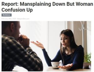 Read more about the article mansplaining