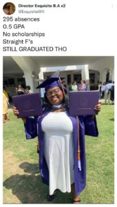 Read more about the article STILL GRADUATED THO