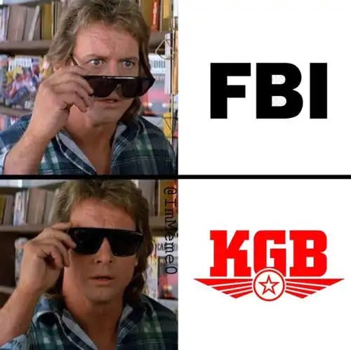 Read more about the article KGB is just Russian for FBI