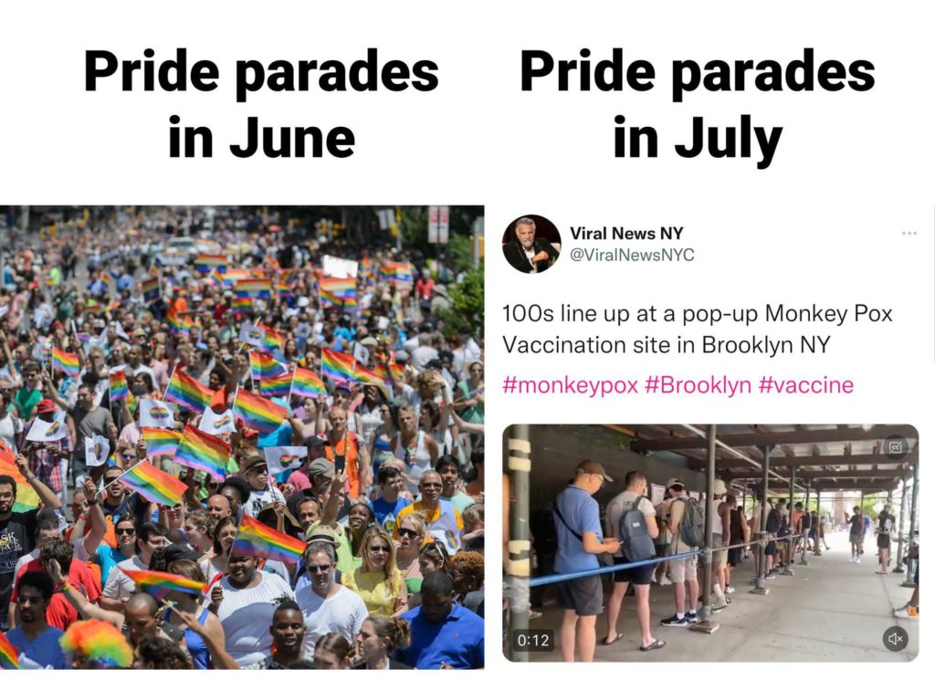 pride parade in june july