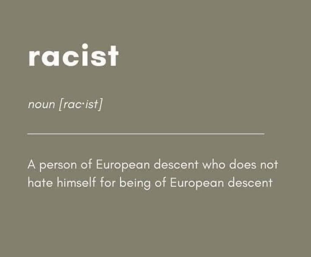 definition of racist