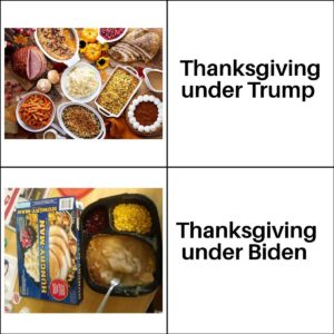 Read more about the article 2 Presidents, 2 kinds of Thanksgivings
