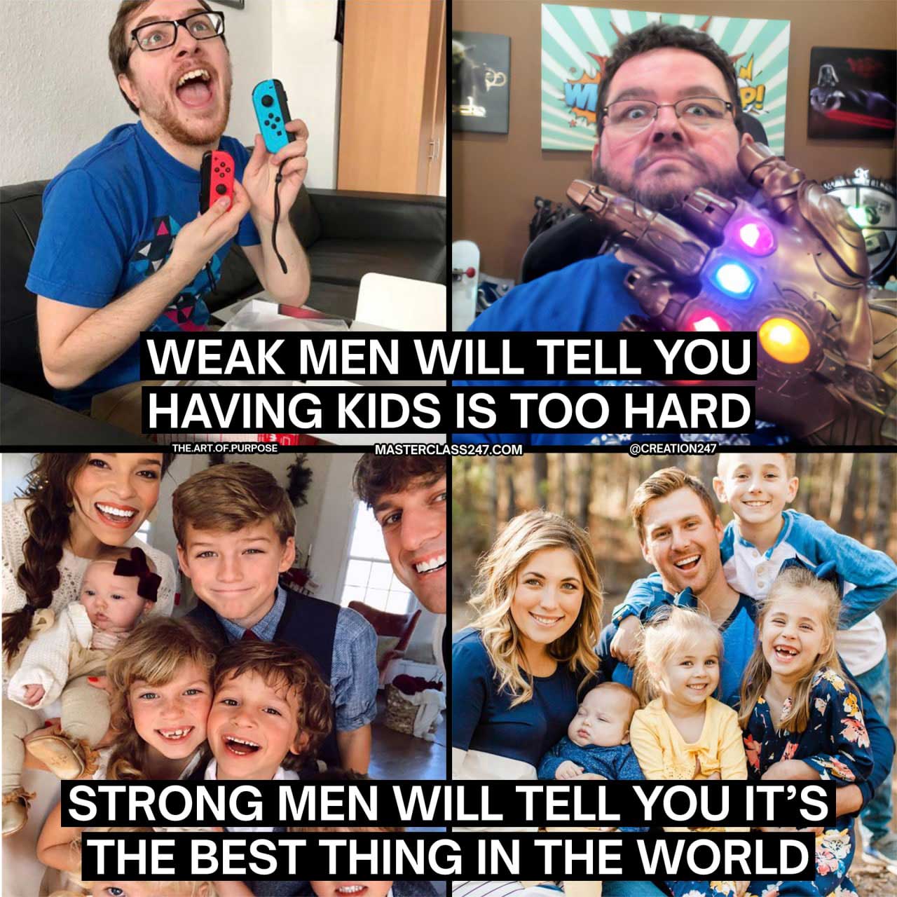 Read more about the article don’t listen to weak men