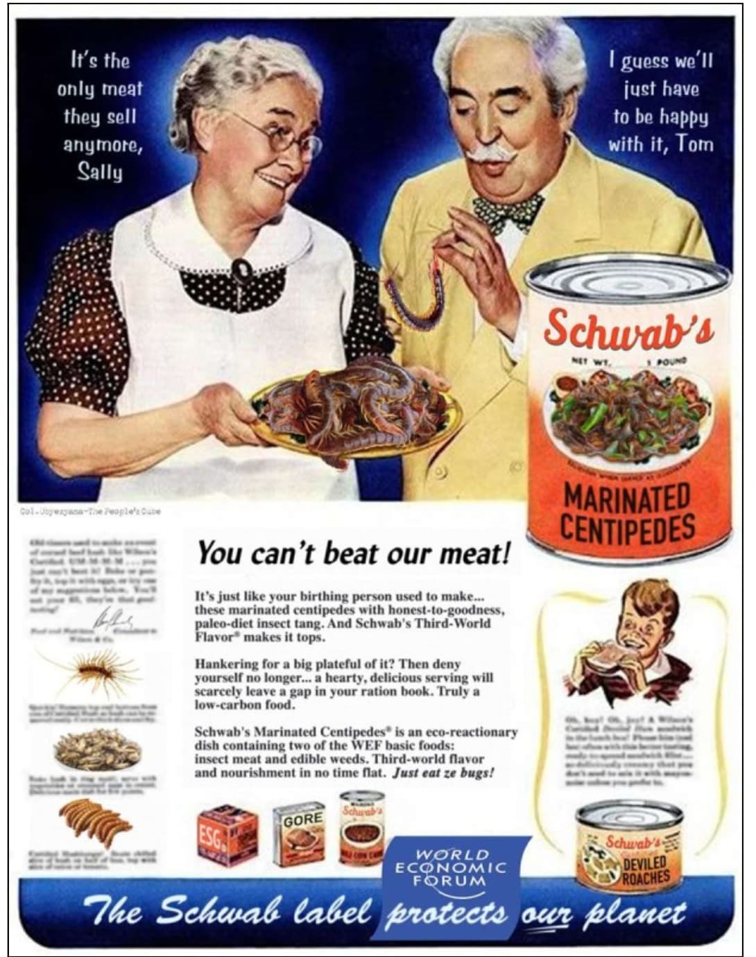 Read more about the article buy some Schwab’s marinated centipedes today!