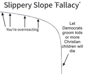 updated slippery slope fallacy