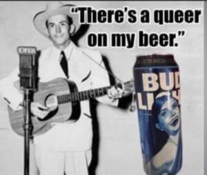country music singer bud light theres a