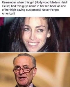 Read more about the article Heidi Fleiss & Chuck Schumer