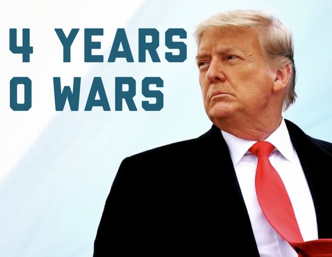 Read more about the article 4 years, 0 wars