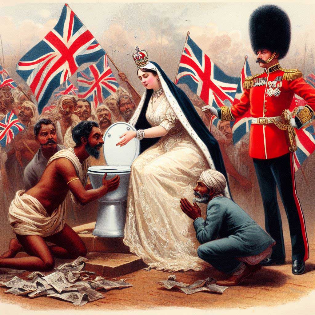 Read more about the article Queen Victoria introduces toilet to India, 1871
