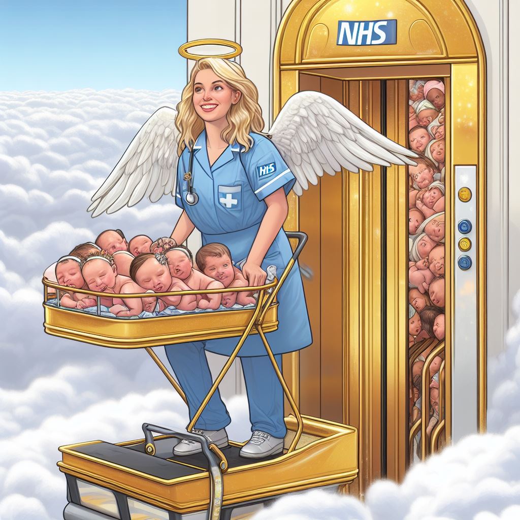 Read more about the article the NHS: helping babies reach heaven