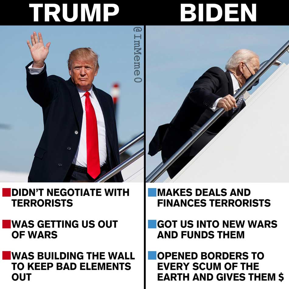 Read more about the article Trump vs Biden: wars & borders edition