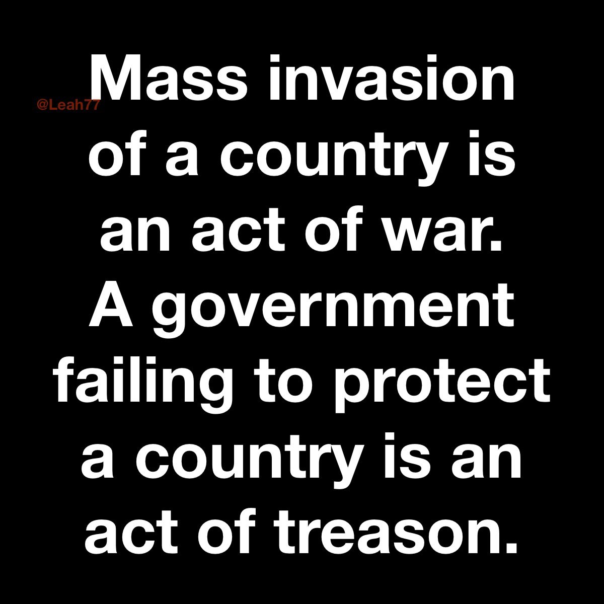 Failure To Protect A Country SnuggleDuck   Mass Invasion Is An Act Of War Failing To Protect It 