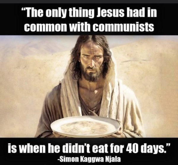 Jesus-holding-bowl-feeding-communists-in-common-simon-kaggwa-njala-600x554.jpeg