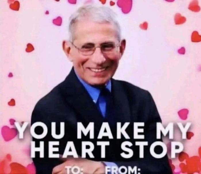Read more about the article Dr. Fauci is such a heartbreaker